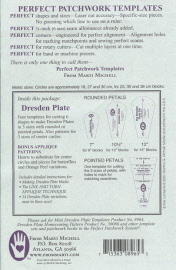 dresden plate achterkant
